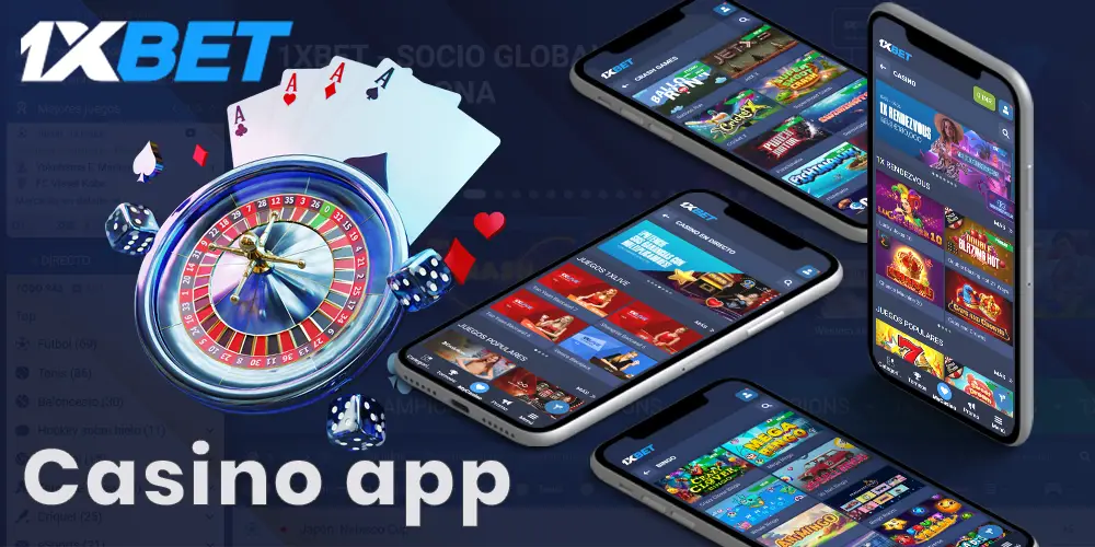 Información sobre la aplicación de casino 1xBet