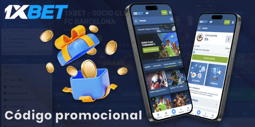 1xBet código promocional información