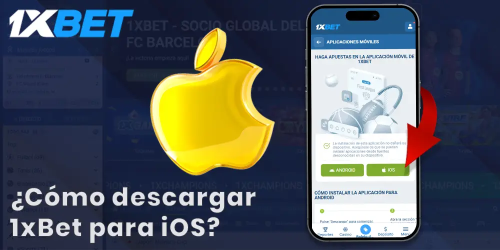 ¿Información sobre cómo descargar la aplicación móvil 1xBet en iOS?